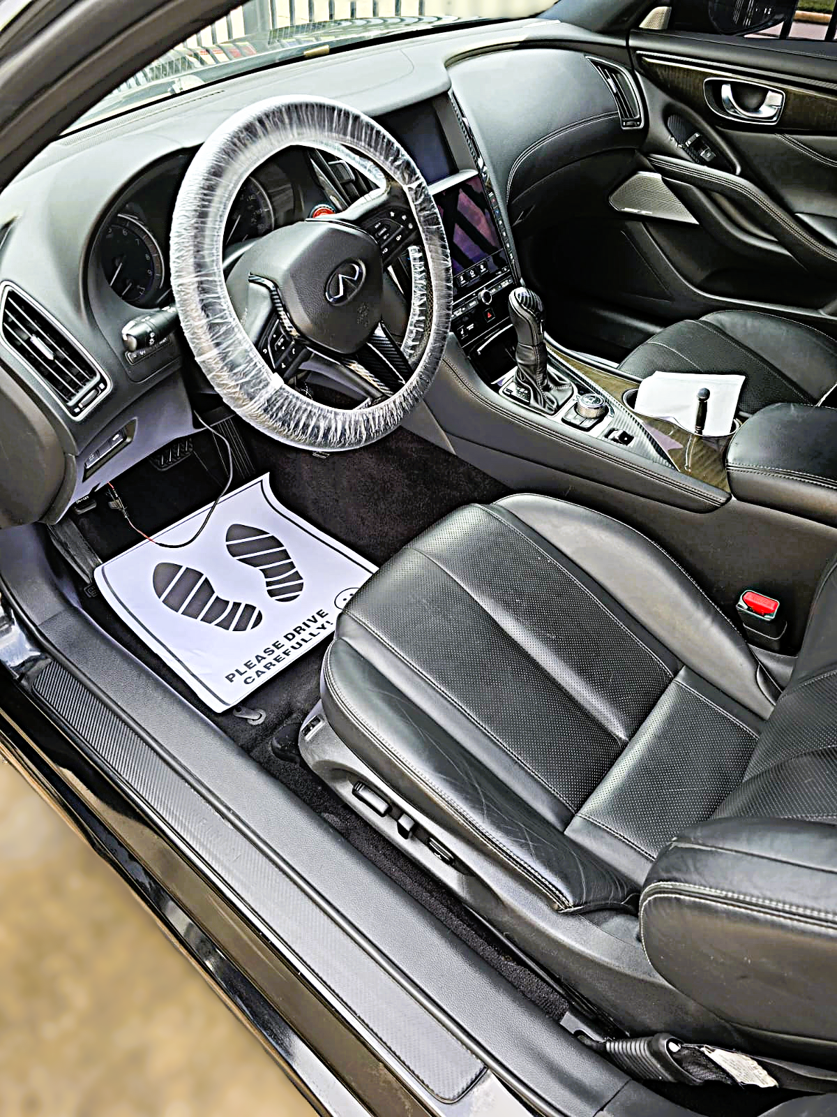 car cleaning at home